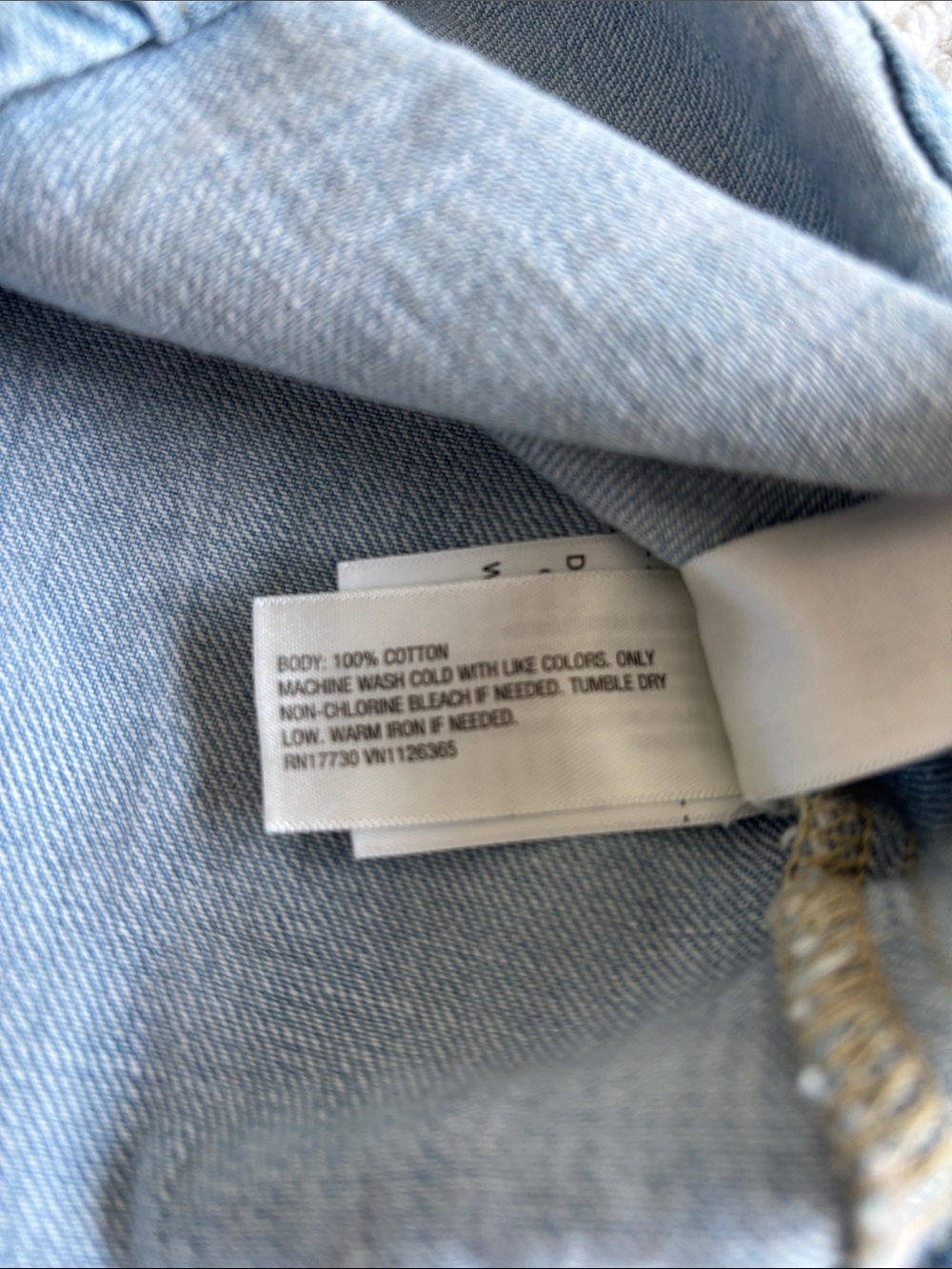 Denim button down shirt - Picture 9 of 9
